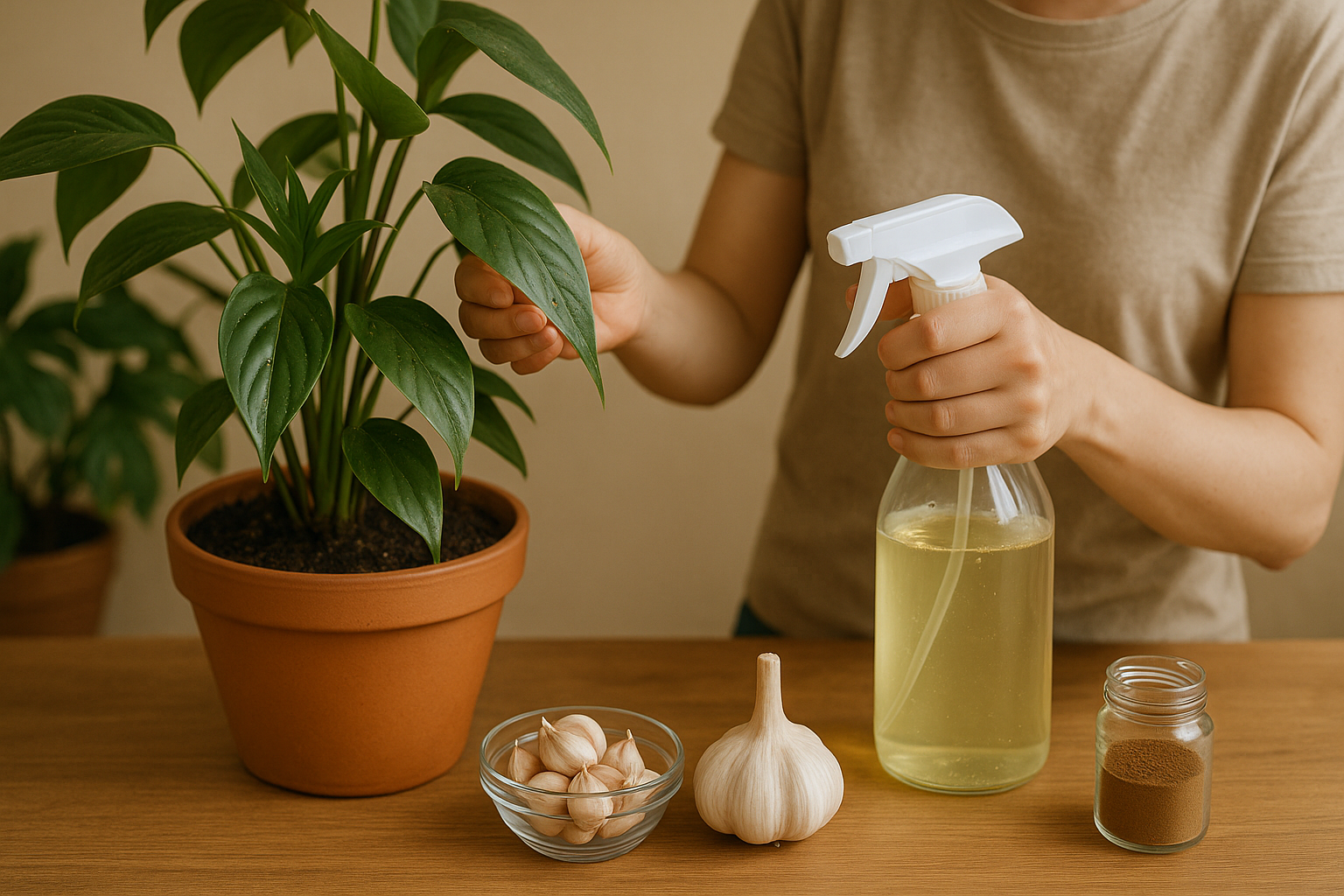 Cómo Ahuyentar Insectos de tus Plantas de Interior de Forma Natural