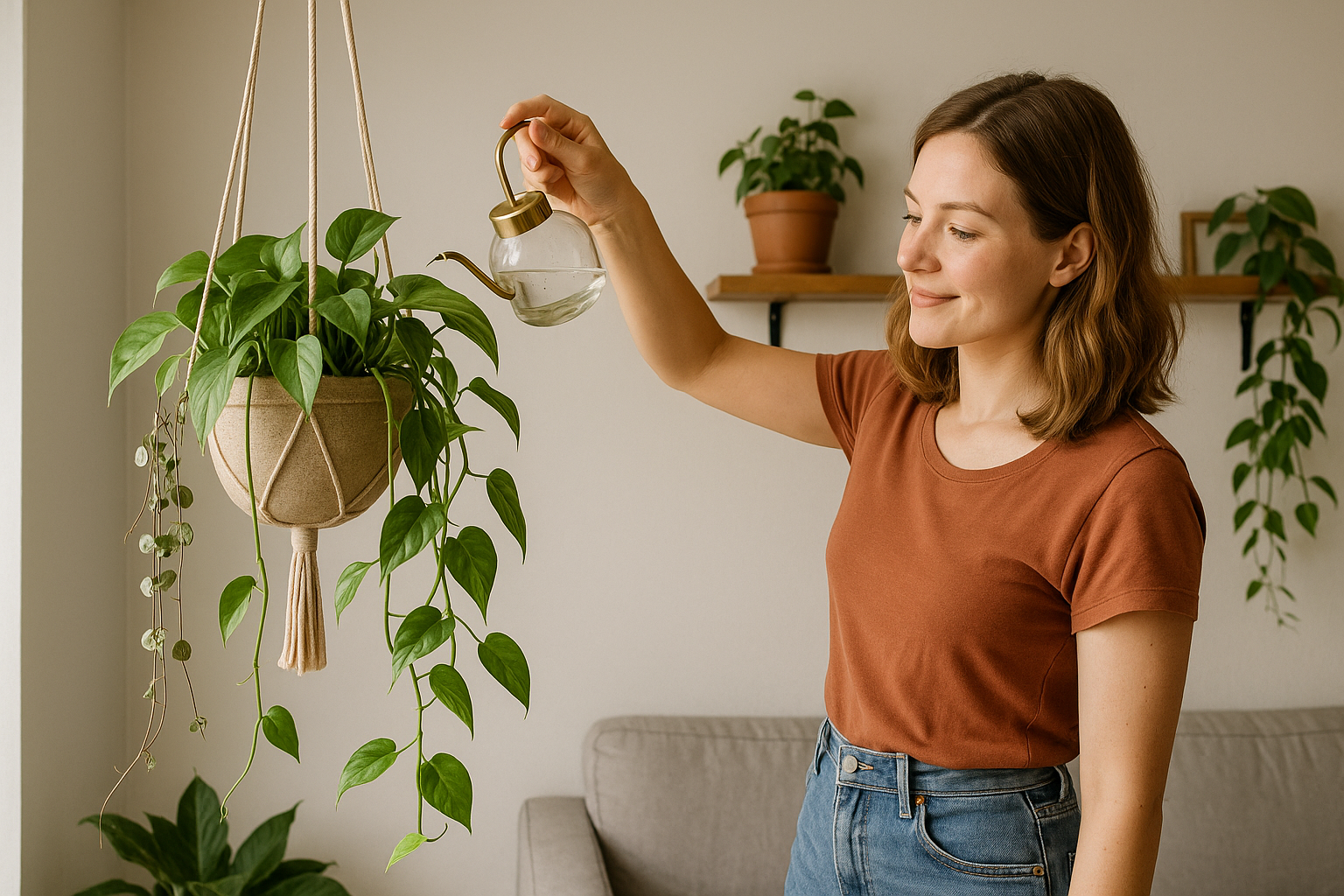 Cómo Cuidar Plantas Colgantes Dentro de Casa Consejos para un Hogar Más Verde y Elegante