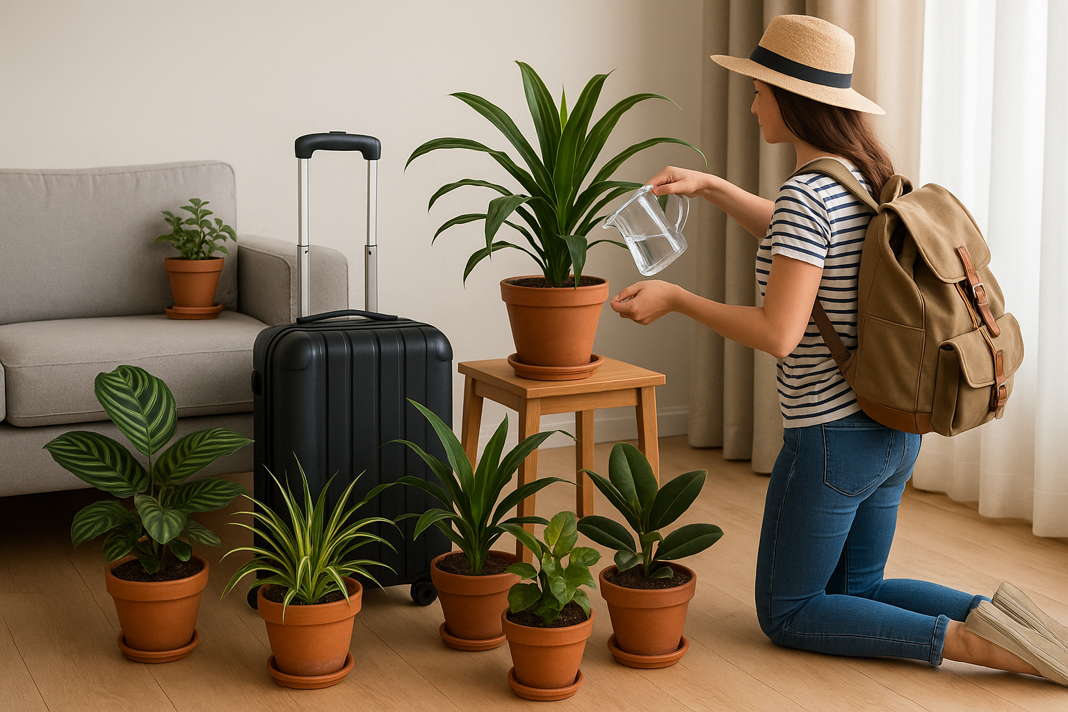 Cómo Cuidar tus Plantas Durante las Vacaciones Guía Práctica para Ausencias Prolongadas