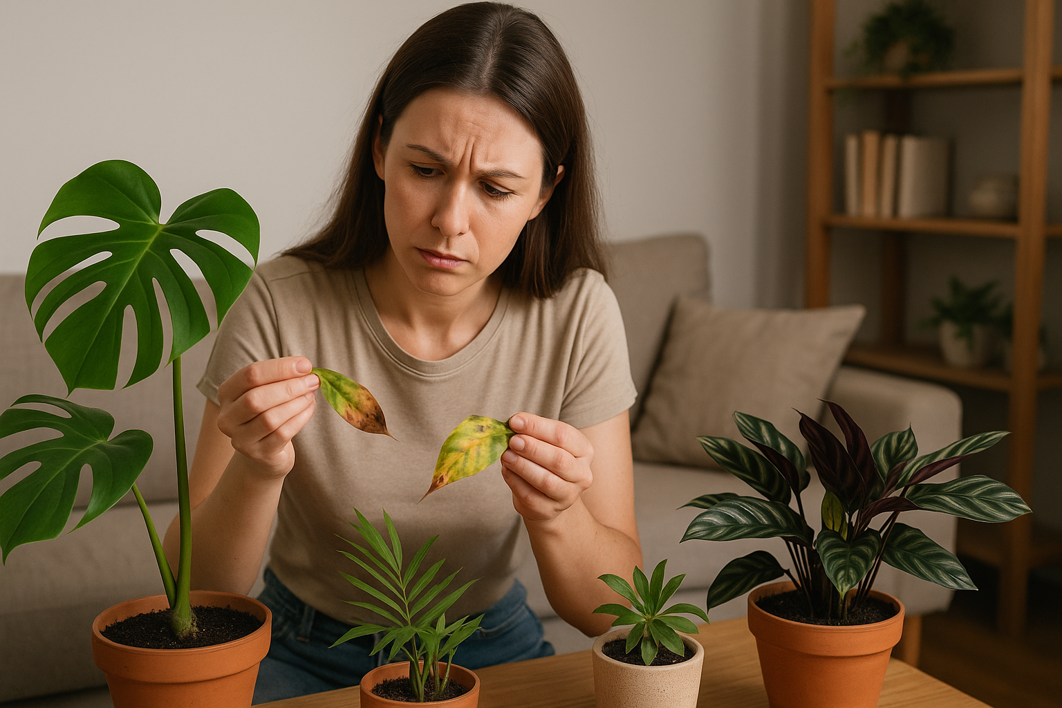 Cómo Detectar y Solucionar Problemas Comunes en tus Plantas de Interior