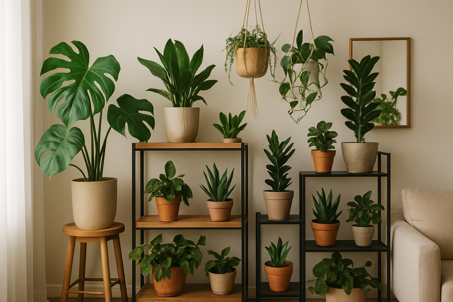 Cómo Organizar tu Colección de Plantas en Espacios Pequeños