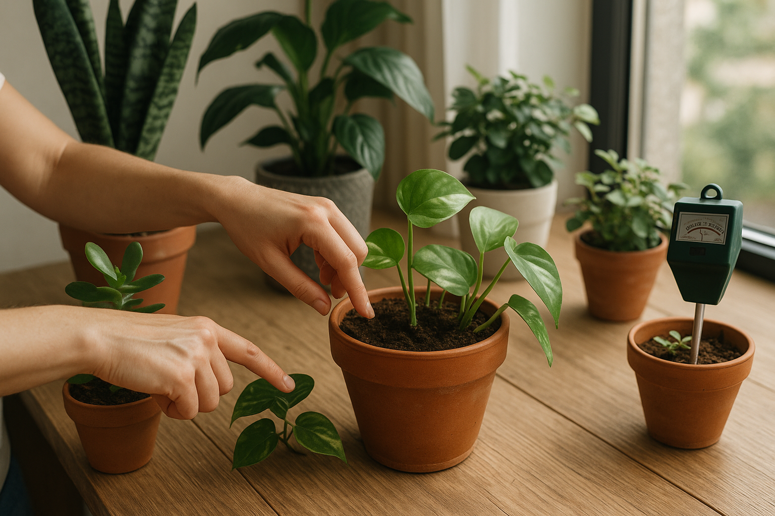 Cómo Identificar y Corregir el Exceso o la Falta de Riego en tus Plantas