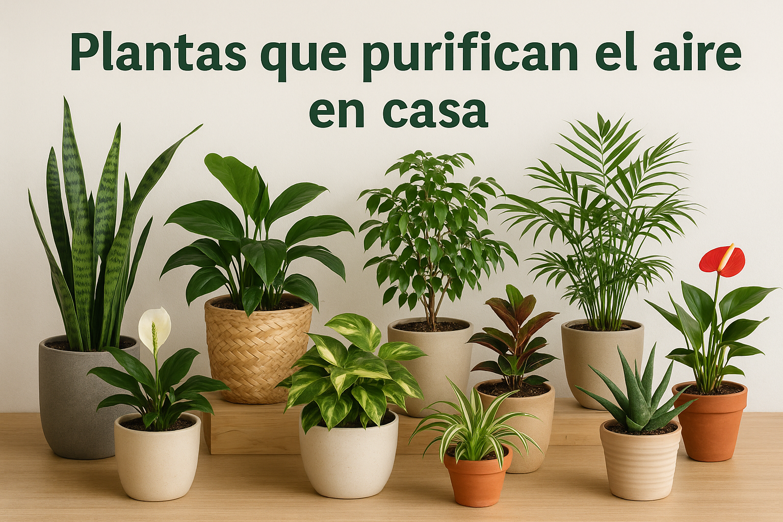 Plantas que Purifican el Aire Cuáles Tener en Casa y Cómo Cuidarlas